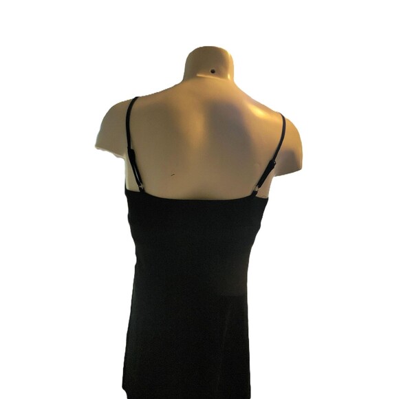 Gharani Stok London Fashion Designer Black Dress Sequin Bodice Elastane MINT, Sm - Picture 4 of 10